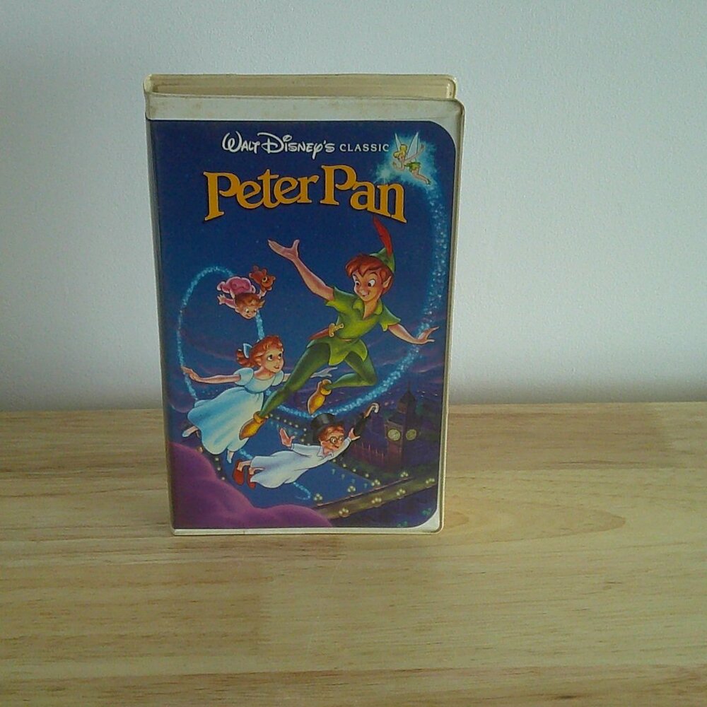 Rare 1990 Disney Black Diamond Peter Pan